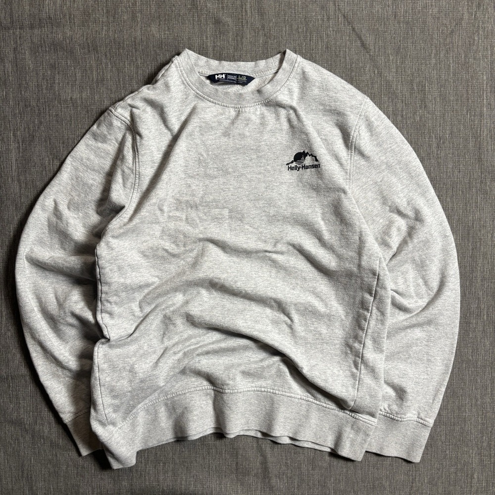 Grey Helly Hansen crewneck sweatshirt - L